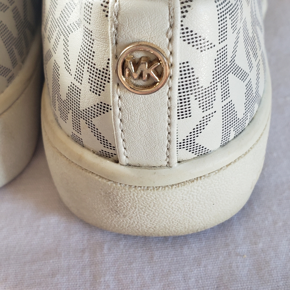 MICHAEL Michael Kors Kids Cream Slip-On Sneakers - Picture 5 of 6